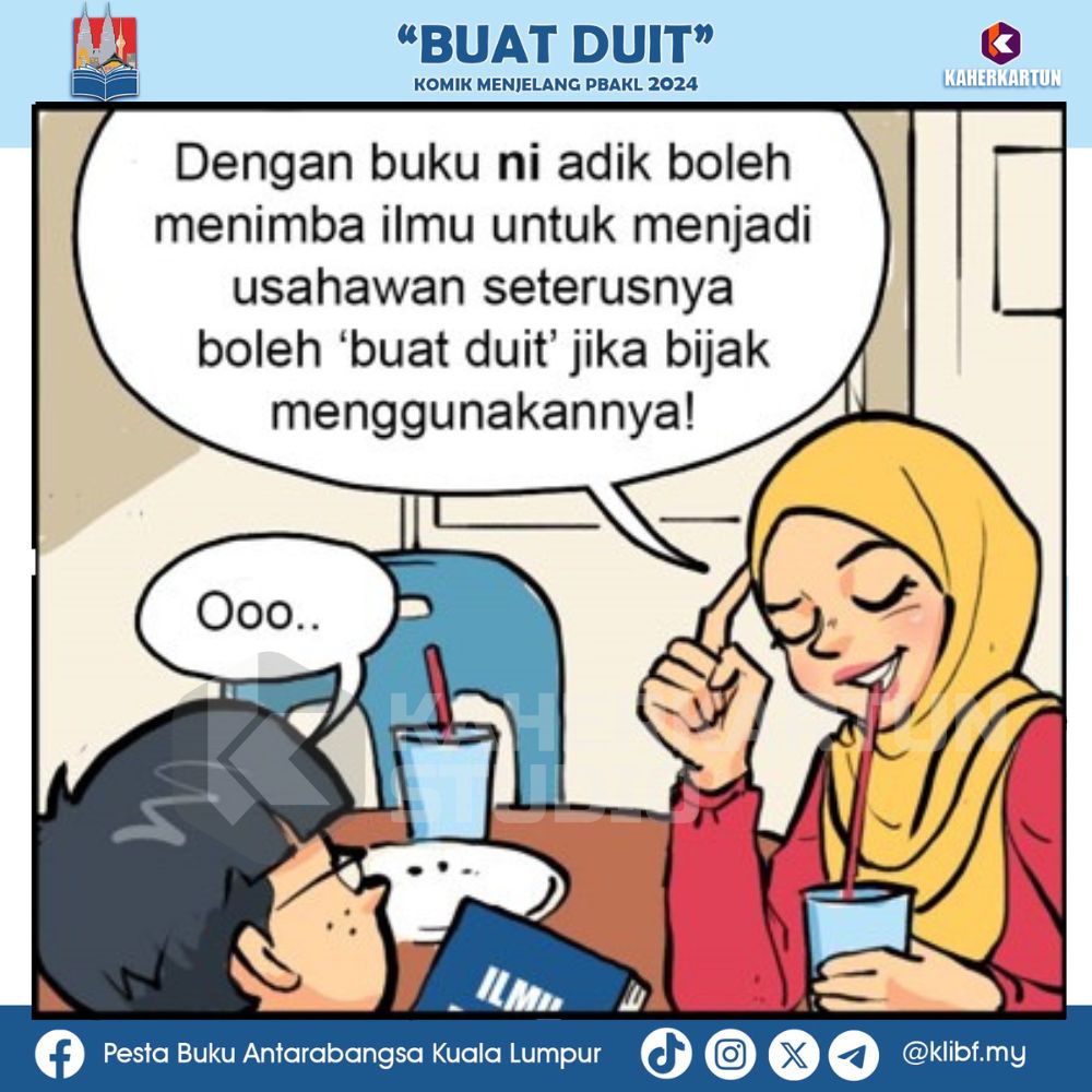 Komik 4 panel menjelang PBAKL 2024, episod 4 daripada 15 episod oleh Kaherkartun Studio